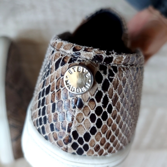 Steve Madden Symba Snakeskin Slip On Sneakers - Picture 8 of 11
